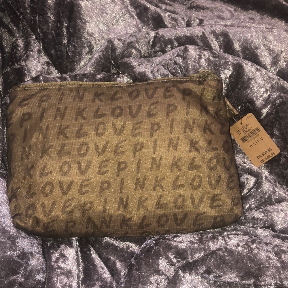 Hunter green Victoria’s Secret travel bag, limited edition